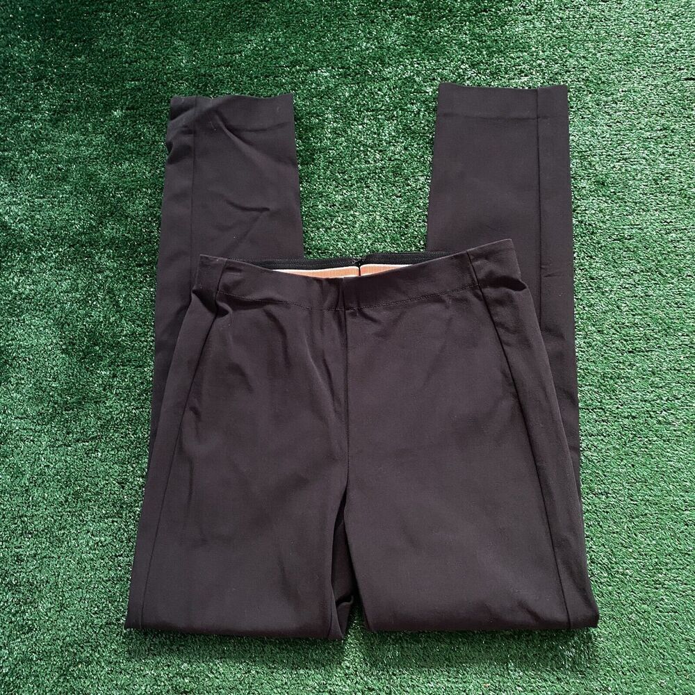 Women's Anthropologie The Essential Slim Pants sz 0 Black Stretch Skinny pants